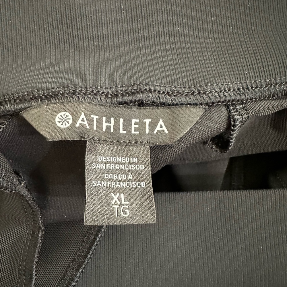 Athleta Women’s Black Athletic Pants Joggers Size XL - Picture 9 of 11
